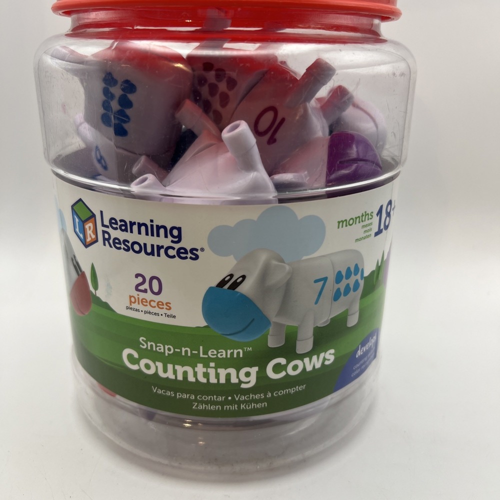 Learning Resources Learning Essentials Snap-n-Learn Counting Cows - Picture 9 of 9